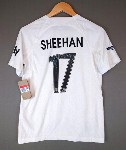 NWT Nike NY NJ Gotham Soccer Jersey #17 SHEEHAN White Shirt Kid's Size Large - Picture 2 of 14