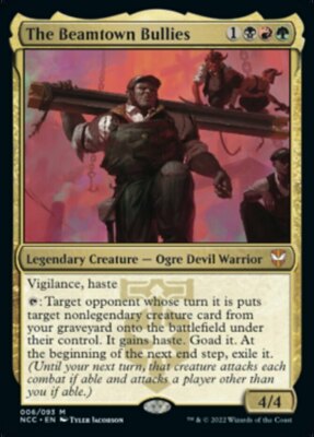 x1 The Beamtown Bullies - Foil M MTG Commander Streets of New Capenna M/NM, Engl
