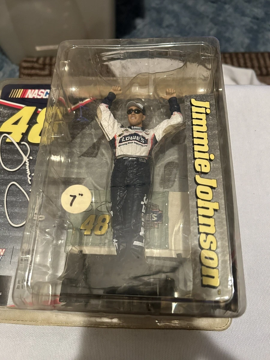 Jimmie Johnson 48 NASCAR Lowes Mcfarlane Action Figure Series 6
