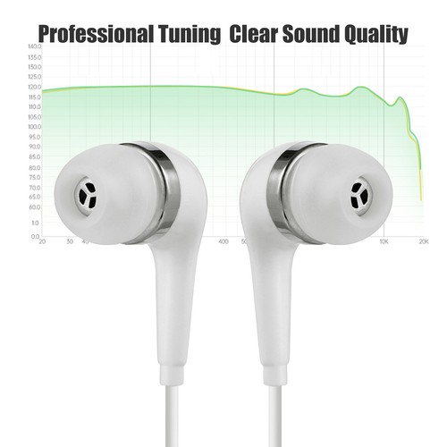 10 piezas Auriculares internos de 3,5 mm Auriculares con micrófono para Samsung Galaxy - Imagen 4 de 12