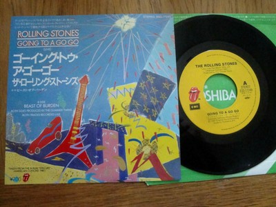 The Rolling Stones Going To A Go Go Rare Japan 7 45 Single Rsr Ess Ebay