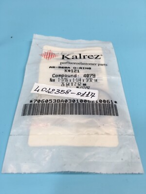 KALREZ AS-568A O-RING K#121, COMPOUND:4079, 2-121, 2-121-KA4079, 119475
