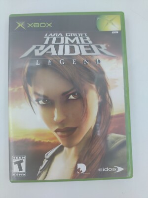 Lara Croft: Tomb Raider - Legend (Microsoft Xbox, 2006) Complete w/ Manual