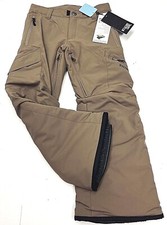 Boulder Gear Bolt Cargo Snow Pants NWT Size S 7/8 Ski Boys Brown Buck Tan