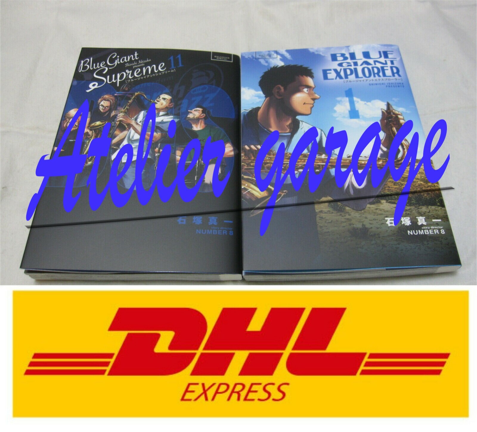 New BLUE GIANT SUPREME Vol.11 + EXPLORER Vol.1 2 Set Japanese Jazz Manga