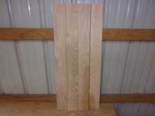 4 PC RUSTIC HICKORY LUMBER WOOD KILN DRIED BOARDS 32"X 3 1/4"X 3/4" LOT 362V