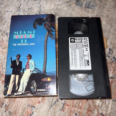 Miami Vice 2 (II) The Prodigal Son 1985 (VHS, 1991 MCA) Don