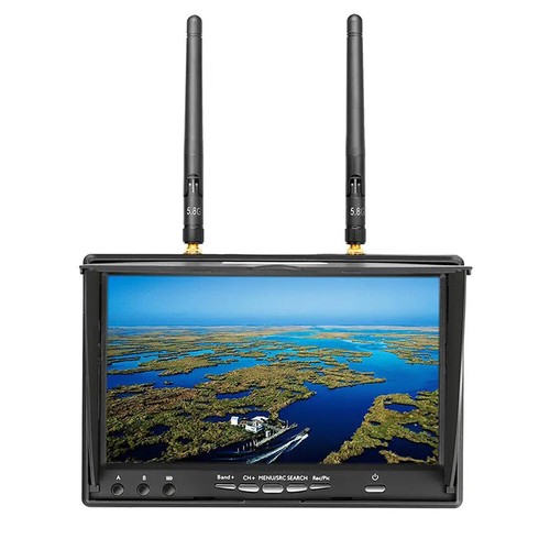 9IMOD LCD5802D Moniteur FPV DVR 5.8G 40CH 7 Pouces Écran LCD Moniteur pour Drone FPV - Photo 16/24