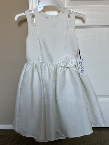 Pippa and Julie White Hi-low Dress Size 10 - Picture 1 of 4