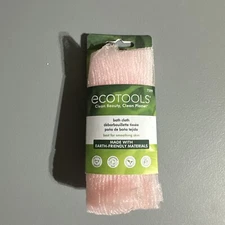 Exfoliating Light Pink Bath Cloth By EcoTools 1 Pack 6.5"x3.5"
