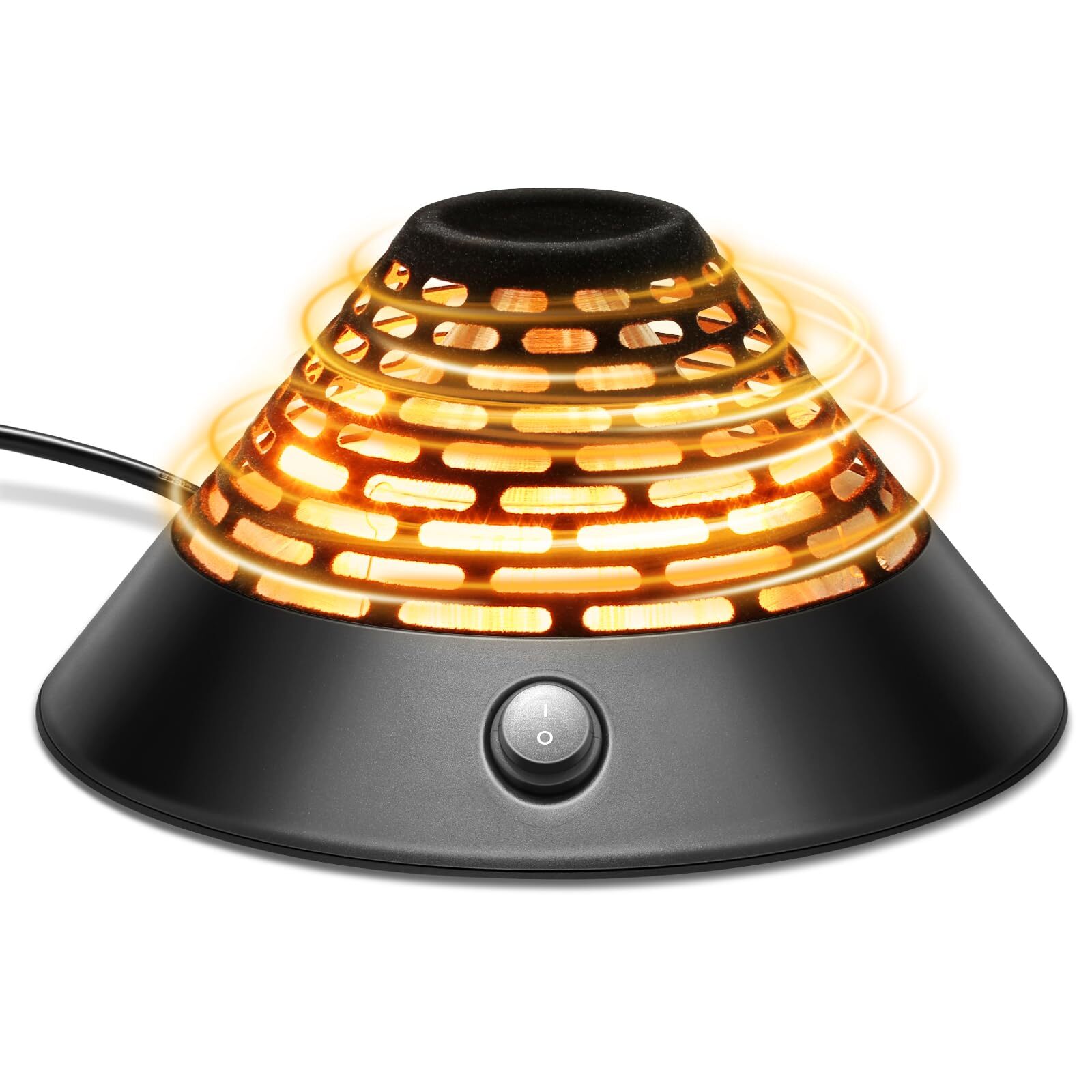 Electric Radiant Heaters, 400W Infrared Heater for Indoor Use, Portable Elect...