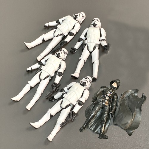 5 Pcs Star Wars Stormtrooper & Darth Vader Throne Room 3.75" Action Figure Toys - 第 1/6 張圖片