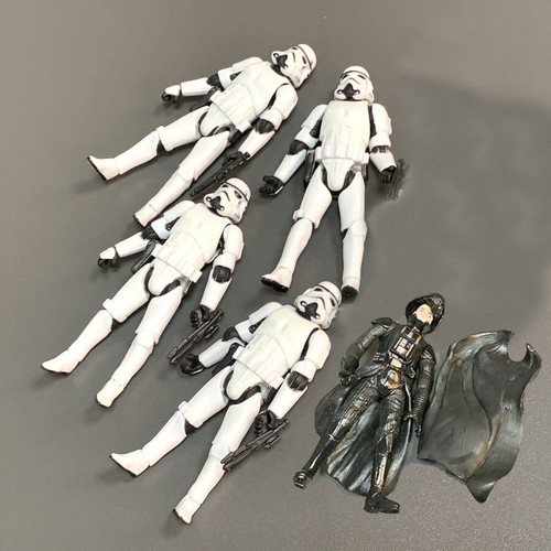 5 Pcs Star Wars Stormtrooper & Darth Vader Throne Room 3.75" Action Figure Toys - Picture 1 of 6