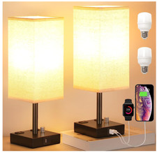 Fully Dimmable Table lamp Set of 2 