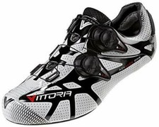 Vittoria Ikon Scarpe da Ciclismo, Bianco, 41 EU/8 D US Uomo