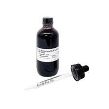 1% Methylene Blue Solution With Dropper - USP/Pharma Grade - 100mL
