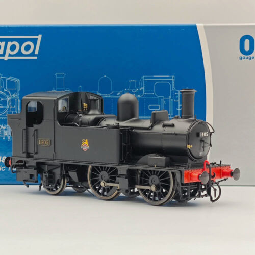 Locomotora Dapol 7s-006-021 calibre O 14xx clase BR cresta temprana negra 1405 21DCC - - Imagen 3 de 13