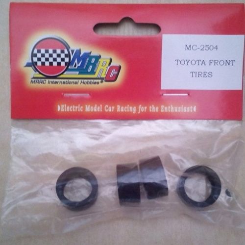 MRRC neumáticos slick 19x9.5mm 2504 Scalextric SCX Exin Ninco MSC OSC Scaleauto
