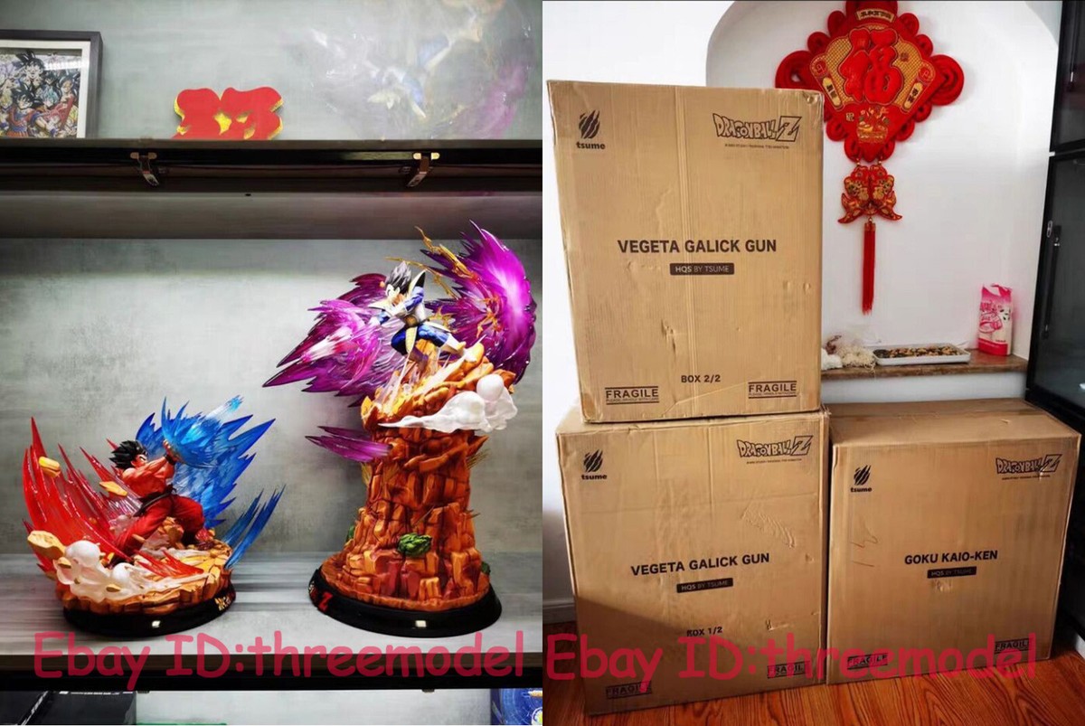 Tsume Art 1/6 HQS Dragon Ball Z Goku Kaio-Ken VS Vegeta Galick Gun