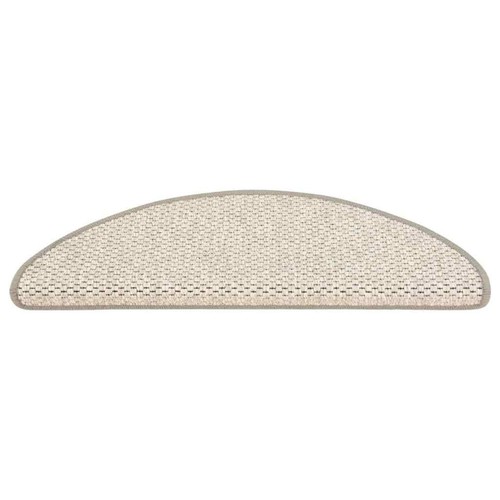 Stair Mats Self-adhesive Sisal-Look 15 pcs 65x21x4 cm Beige vidaXL - Picture 3 of 7