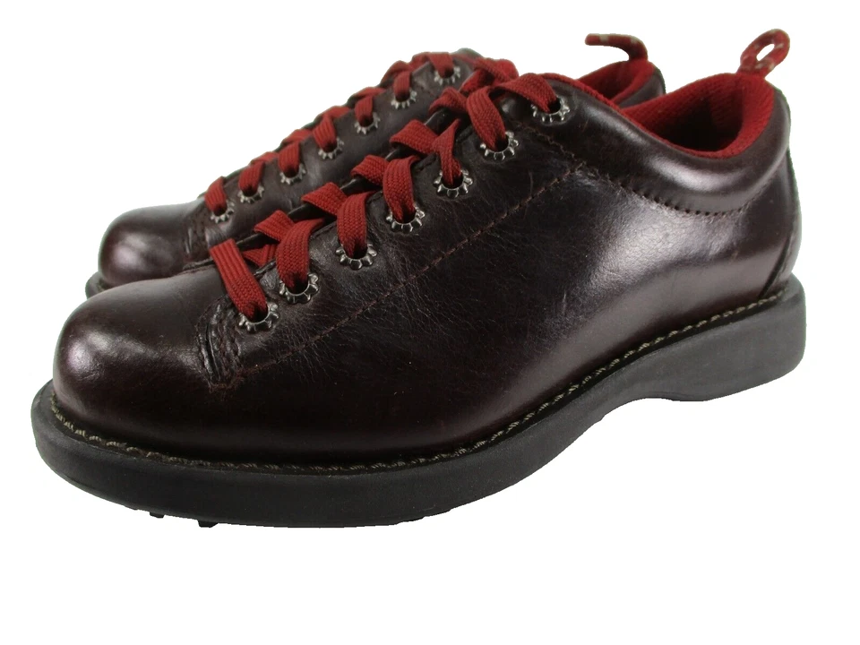 Zapatos Oxford American Eagle para mujer marrón talla 7 Euro 37 cuero ojales de latón Foto 3 de 4