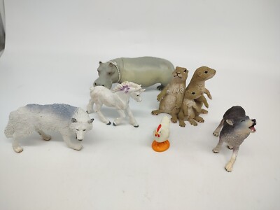 Lot Of 6 Safari LTD And Misc. Toy Plastic Animal Figures | eBay