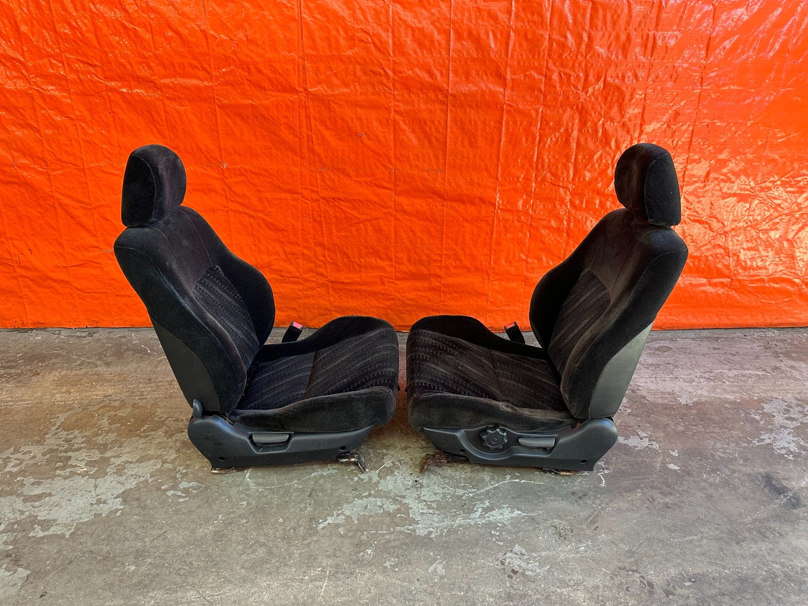 9901 HONDA PRELUDE FRONT SEAT SET DRIVER LEFT PASSENGER RIGHT SEATS OEM 210 eBay