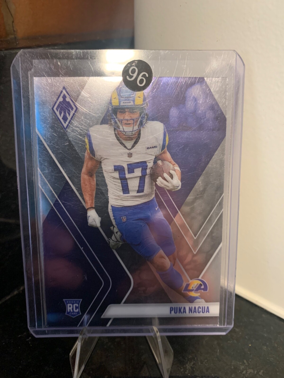 2023 Panini Phoenix Puka Nacua Silver Rookie RC #200 Los Angeles Rams