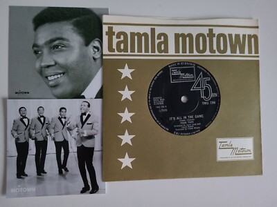 Four Tops TMG 736 ''Its All In The Game ''1970 UK 7'' Single Motown 45rpm 