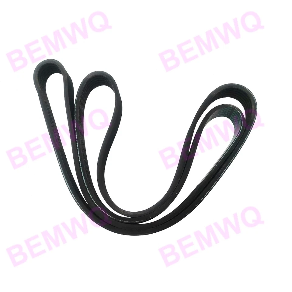 3Pcs Tensioner Assembly+Pulley+Drive Belt KIT for BMW 745i 745Li 750i 750Li 760i - Image 4 of 4