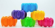 LOT OF 6/12 SUMMER COLOR STRETCH BRACELET FASHION JEWELRY WHOLESALE LOT  7