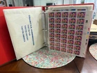 US STAMP COLLECTION ALBUM ALL PICTURED VERY NICE