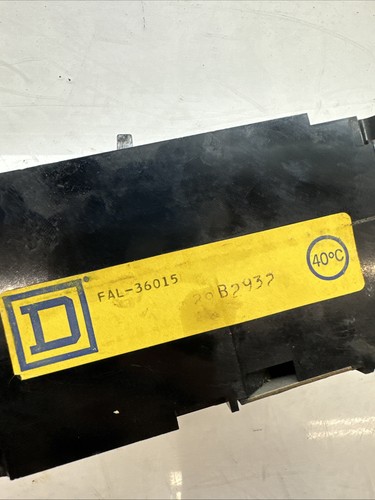 Square D FAL36015 Circuit Breaker 15A 3-Pole 600VAC - Bild 6 von 6