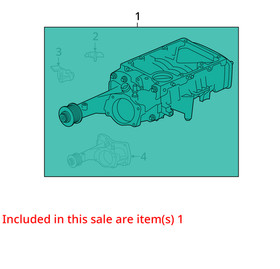 17-20 Jaguar F-Pace 3.0L Turbo Supercharger 108k OEM LKQ