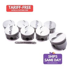 Icon Pistons Ic822.030 Set Of 8 Aluminum Mopar 440 Forged Ft Piston Set 4.350
