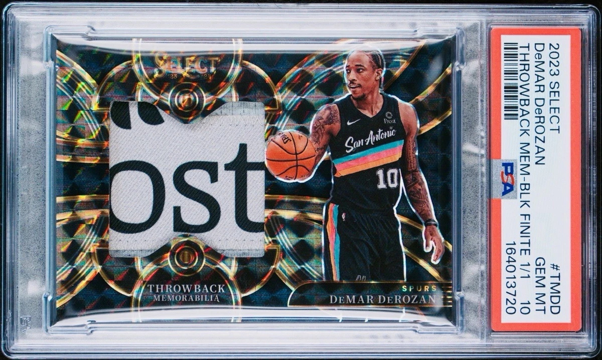 ZEROjrNBABALLERSnbaballersデマーデローザン DeMar DeRozan Serial Numbered Basketball Sports Trading Card