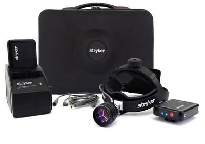Stryker Quantum Cool LED Surgical Headlight Set