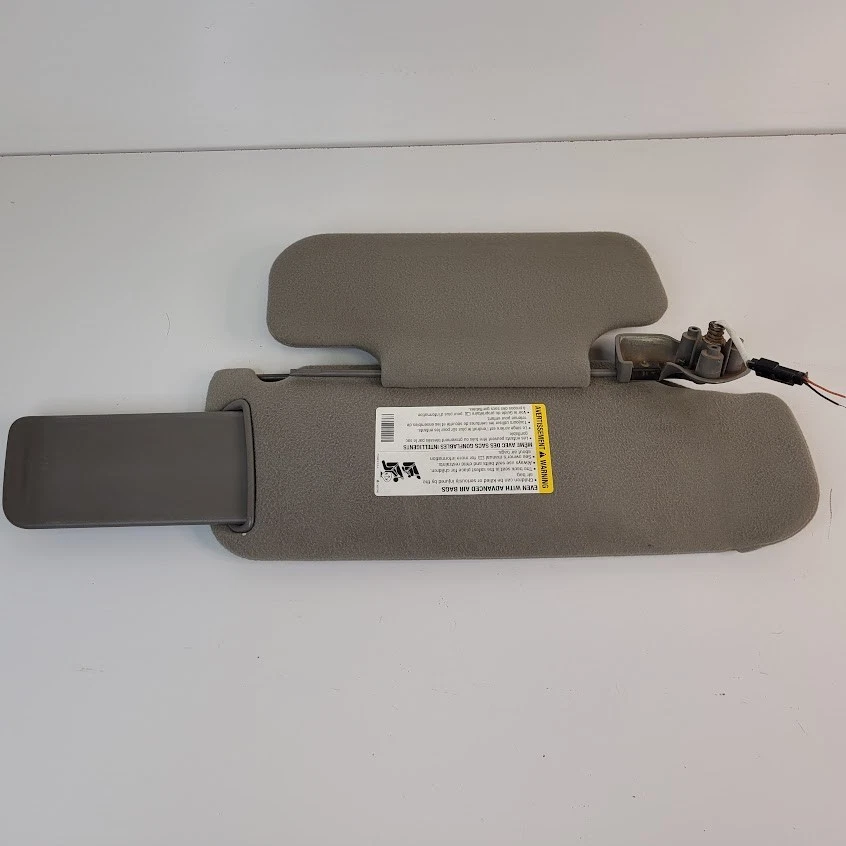 Cadillac Escalade Ext 2001-2006 doble parasol lado del conductor con espejo retrovisor gris Foto 3 de 4