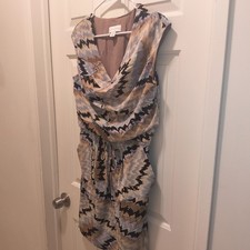 Womens Jessica Simpson Pattern Dress Sz 6