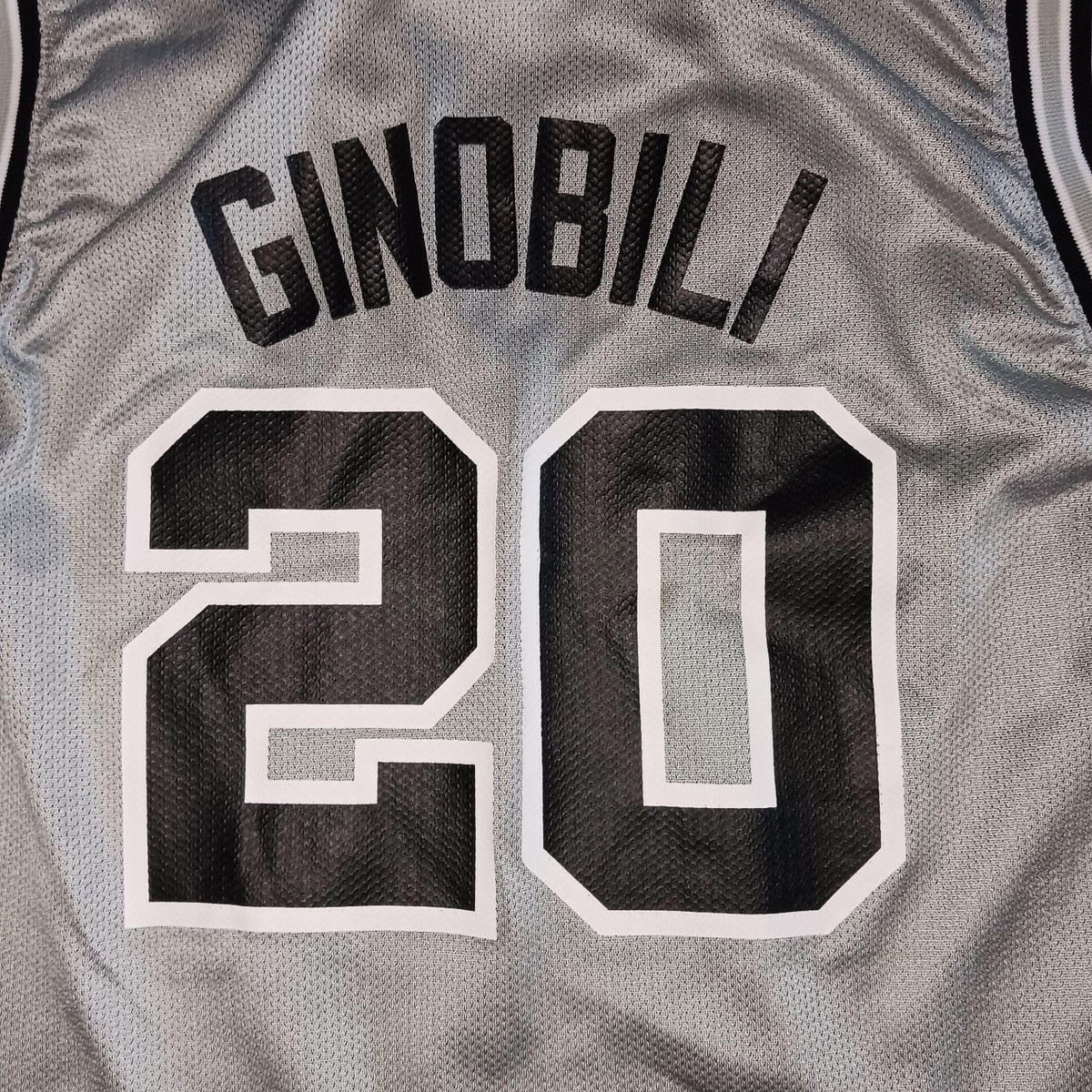 Reebok San Antonio Spurs Youth XL Jersey Manu Ginobili #20