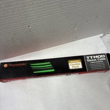 Juego de cables de manga Thermaltake AC-034-CN1NAN-A1 TtMod - verde/negro