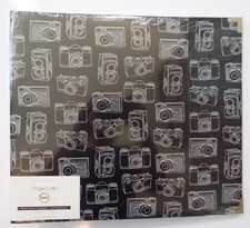 Becky Higgins Project Life 12x12" Midnight Edition Scrapbook Album Cameras Black