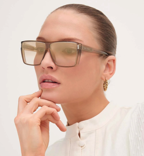 NUOVI occhiali da sole Yves Saint Laurent SL 756 003 64mm 100% autentici