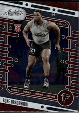 Ruke Orhorhoro 2024 Panini Absolute Retail Atlanta Falcons Rookie #135