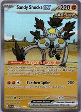 sandy shocks ex pokemon card value 2023 Pokémon Paradox Rift Sandy Shocks #250 EX Special Illustration Ra –  Monmouth Sports Cards main image 1
