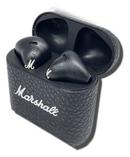 Marshall Minor IV Black Earphones 8051 Tested  Works