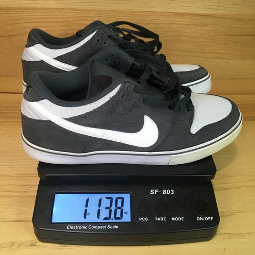 2012 Nike Dunk LR Low Anthracite White Gray Suede Mn Gr. 12 487925-010 Fat Tongue - Bild 23 von 23