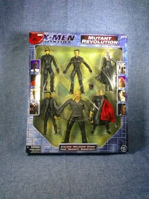 X-Men The Movie Mutant Revolution - 6 Action Figures Toy Biz 2000 - NEW
