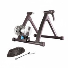 Indoor Cycle Training Stand Black Metal Rear-Wheel Bike Exercise Stand Hand