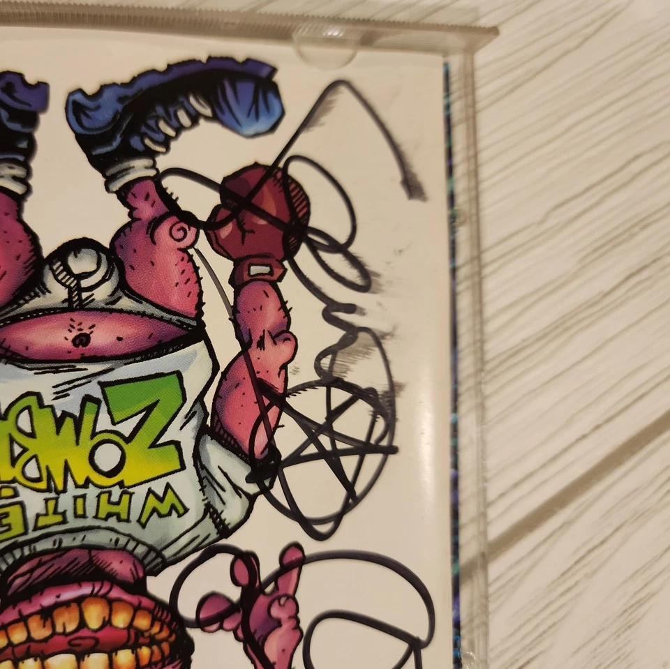 1995 Vintage White Zombie Astro-Creep: 2000 CD + SIGNED/AUTOGRAPHED BAND MEMBERS Foto 4 de 4